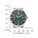 Citizen AW1828-80X Eco-Drive Solar Watch in Unisex Size Steel/Green Image 4