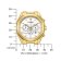 Citizen CA4592-85A Men's Watch Eco-Drive Solar Chronograph Gold Tone Image 4