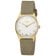 Boccia 3338-03 Titanium Ladies' Watch Beige/Gold Tone Image 1