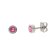 Boccia 05095-02 Titan-Ohrstecker für Kinder Pink 1
