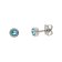 Boccia 05095-03 Kinder-Ohrringe Titan Ohrstecker Türkis 1