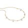 Boccia 08077-02 Damen-Kette Titan Goldfarben mit Perlen 1