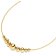 Boccia 08100-02 Damencollier Titan Goldfarben mit Kugeln 1
