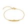 Boccia 03075-02 Damen-Armband Titan Goldplattiert 1