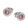 Boccia 05053-03 Women's Stud Earrings Titanium with Pink Tourmaline Image 1