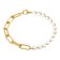 Boccia 03048-02 Damen-Armband Titan Goldfarben mit Perlen Bild 1
