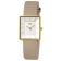 Boccia 3351-04 Women's Titanium Watch Beige/Gold Tone Image 1