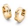 Boccia 05045-05 Damen-Ohrringe Titan Creolen mit Diamanten Goldfarben Bild 1