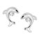 Boccia 05075-01 Children's Stud Earrings Titanium Dolphin Image 1