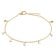 Boccia 03055-02 Damenarmband Titan Goldfarben mit Perlen 1
