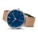 Junghans 047/4255.00 Damen-Armbanduhr Form Beige/Blau Bild 2