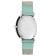 Junghans 47/4554.02 max bill Damenuhr mit Lederband Hellgrün/Hellblau 3