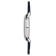 Junghans 47/4553.02 max bill Damen-Armbanduhr Quarz Dunkelblau 2