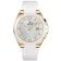 Junghans 15/1506.00 Damenuhr Funk Solar Spektrum Weiß/Goldfarben 1