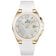 Junghans 15/1506.00 Damenuhr Funk Solar Spektrum Weiß/Goldfarben 2