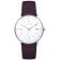 Junghans 47/4558.02 max bill Damenuhr Quarz Lila 1
