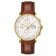 Junghans 27/7620.02 Meister Chronoscope Herrenuhr Automatic Braun/Goldfarben 1