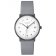 Junghans 027/4006.04 max bill Armbanduhr Kleine Automatik Lederband grau Bild 1