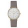 Junghans 027/7108.02 max bill Wristwatch Small Automatic Grey/Gold Tone Image 1