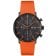 Junghans 027/4370.00 Men's Watch Form A Chronoscope Orange/Black Image 1