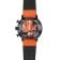 Junghans 027/4370.00 Men's Watch Form A Chronoscope Orange/Black Image 2