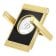 S.T. Dupont 003553 Zigarrenschneider und -bank Schwarz/Goldfarben 3