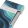 S.T. Dupont 028035 Feuerzeug Slimmy Geode Chromfarben/Blau 2