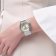 Casio GM-S2110-7A9ER G-Shock Classic Damenuhr Weiß/Goldfarben 2