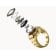 Casio CRW-001G-9ER Ringuhr Digital Goldfarben 4