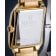 Festina F20678/1 Herrenuhr Quarz Rechteckig Goldfarben 3
