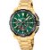 gold tone/green