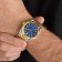 Festina F20085/B Herrenuhr Quarz Bicolor/Blau mit Saphirglas 5