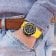 Festina F20755/5 Herren-Chronograph Chrono Bike Silikon Gelb 4