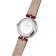 Festina F20787/1 Uhr für Damen Quarz mit Lederband Rot 3