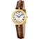 Festina F20788/2 Damen-Uhr Quarz mit Lederband Braun/Goldfarben 1