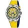 Festina F20671/4 Men's Wristwatch Chronograph Dark Blue/Yellow Image 1