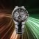 Seiko SSH183J1 Astron GPS Solar Men's Watch Chrono Titanium Black/Orange LE 4