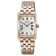 Seiko HGG002P1 Damen-Armbanduhr Quarz Rechteckig Roségoldfarben 1
