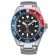 Seiko SNE591P1 Prospex Sea Men's Watch Solar Diving Watch Blue/Red Image 1