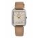 Seiko SWR089P1 Women's Watch Rectangular with Leather Strap Image 1