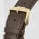 Jacques Lemans 1-2105B Eco-Power Unisex Solar Watch Brown/Gold Tone Image 3