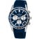 Jacques Lemans 1-2059C Armbanduhr Chronograph Liverpool Blau Ø 39 mm Bild 1