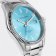 Jacques Lemans 50-3D Men's Wristwatch Derby Steel/Turquoise Image 3