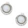 Fossil JFS00577040 Women's Stud Earrings Crescent Silver Image 1