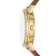 Fossil ES5278 Women's Watch Neutra Chronograph Brown/Gold Tone Image 2