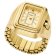 Fossil ES5343 Women's Watch Ring Raquel Gold Tone Image 1