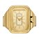 Fossil ES5343 Women's Watch Ring Raquel Gold Tone Image 2