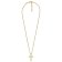 Fossil JF04701710 Unisex Necklace Cross Gold Tone Image 3