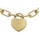 Fossil JF04658710 Women's Bracelet Heart Gold Tone Image 2