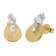 Viventy 789694 Stud Earrings for Ladies Two-Tone Cubic Zirconia 1